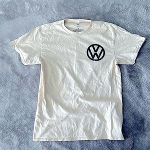 Medium cream Graphic T-Shirt, Volkswagen official product, street wear.